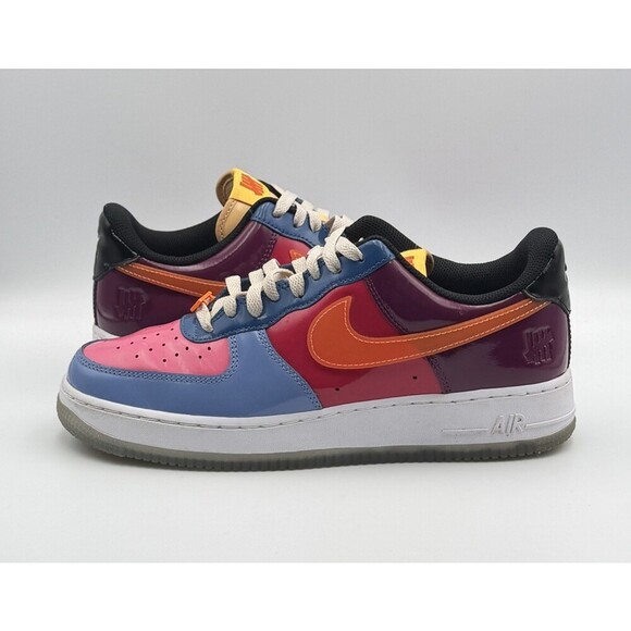 Nike Undefeated x Air Force 1 Low Total Orange Size 8.5 DV5255-400 main image 7